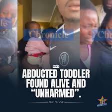 Relief as Bulawayo missing toddler is found alive