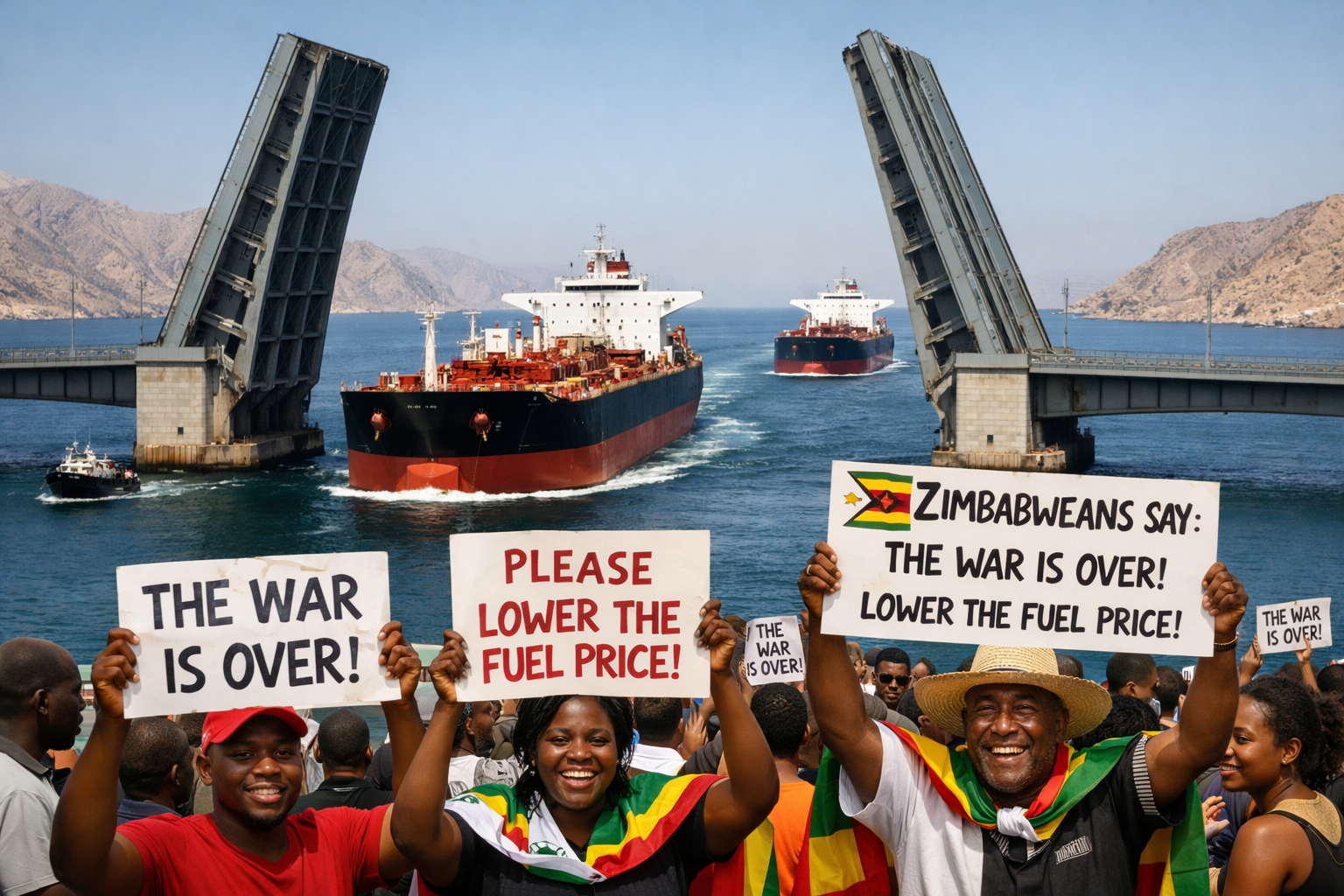 Maitengwe Trending News: Can Someone tell ZERA that the Strait of Hormuz is now open