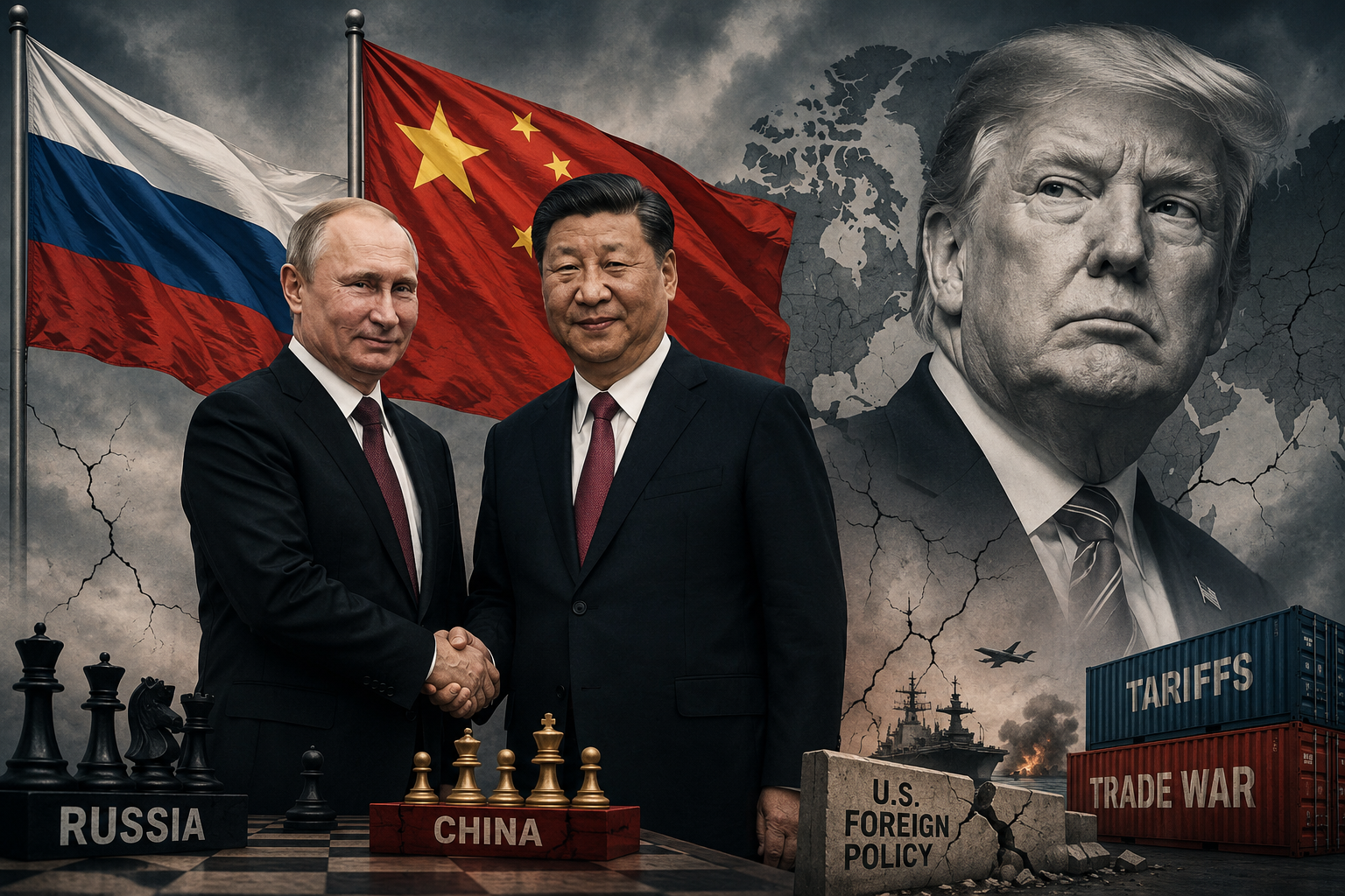 Trump’s Foreign Policy Blunders Are Driving China and Russia Into a Powerful Alliance
