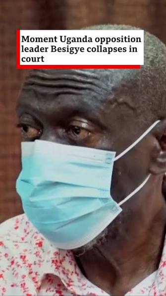 Uganda's Kizza Besigye in Critical Condition After Collapsing During Treason Trial