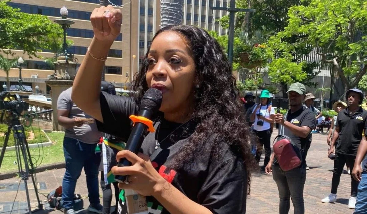 March And March Leader Jacinta Ngobese-Zuma Blasts Zimbabweans After July 31 Protest Fizzles