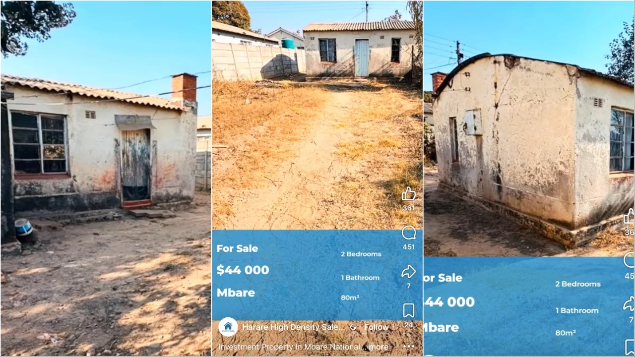 US$44,000 Mbare House Listing Triggers Fierce Debate Over Zimbabwe's Soaring Property Prices