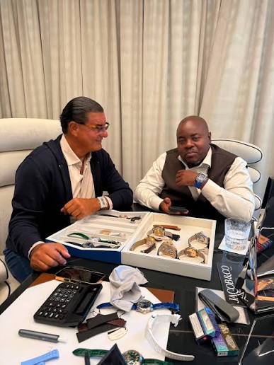 Wicknell Chivayo Receives World’s First Godfather II Watch Worth US$660,000