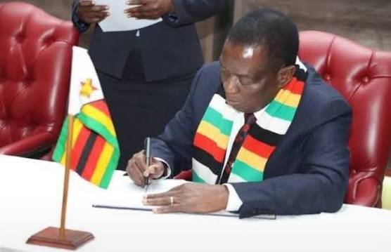 President Mnangagwa Signs New Law Allowing Zimbabwe Workers To Refuse Dangerous Work